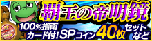 SL指南亀「覇王の帝明鏡LV1」100%指南カード付！SPコイン40枚セットなど